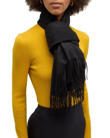 Sofia Cashmere Fringed Cashmere Evening Wrap | Thumbnail 1 Sofia Cashmere Fringed Cashmere Evening Wrap | Thumbnail 1