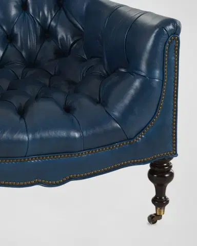 Old Hickory Tannery Sloane Tufted Leather Chair | Thumbnail 5
