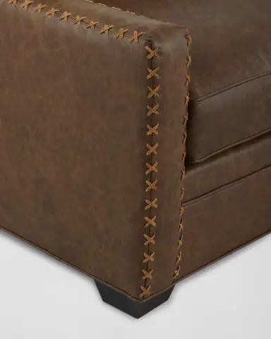Old Hickory Tannery Armory Leather Sofa - 99" | Thumbnail 5 Old Hickory Tannery Armory Leather Sofa - 99" | Thumbnail 5