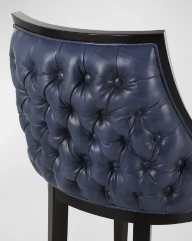 Old Hickory Tannery Kellan Leather Tufted Barstool | Thumbnail 5 Old Hickory Tannery Kellan Leather Tufted Barstool | Thumbnail 5