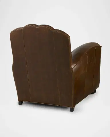 Old Hickory Tannery Zarah Leather Chair | Thumbnail 3