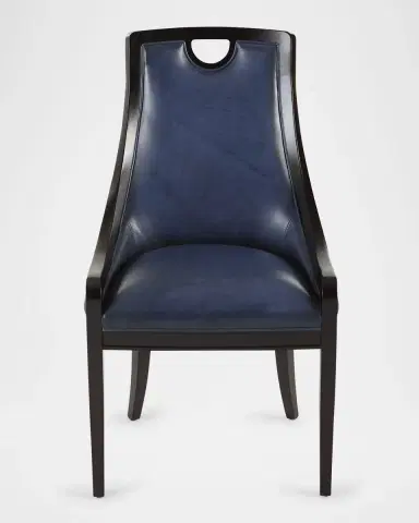 Old Hickory Tannery Kellan Leather-Tufted Dining Chair | Thumbnail 3 Old Hickory Tannery Kellan Leather-Tufted Dining Chair | Thumbnail 3