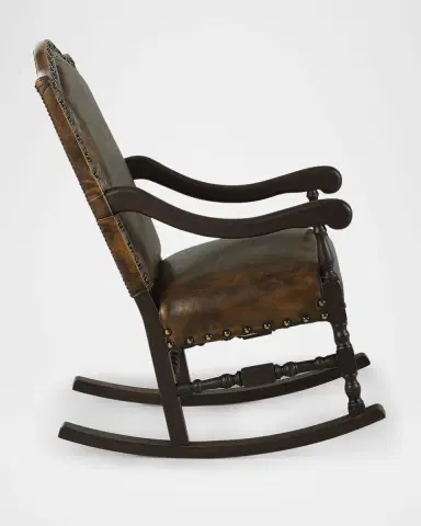 Old Hickory Tannery Scipio Leather Rocking Chair | Thumbnail 2 Old Hickory Tannery Scipio Leather Rocking Chair | Thumbnail 2