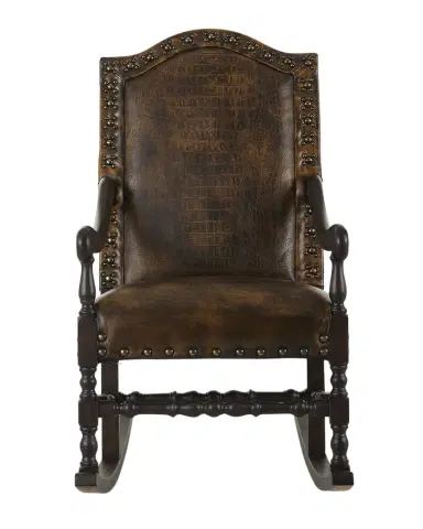 Old Hickory Tannery Scipio Leather Rocking Chair | Thumbnail 1 Old Hickory Tannery Scipio Leather Rocking Chair | Thumbnail 1