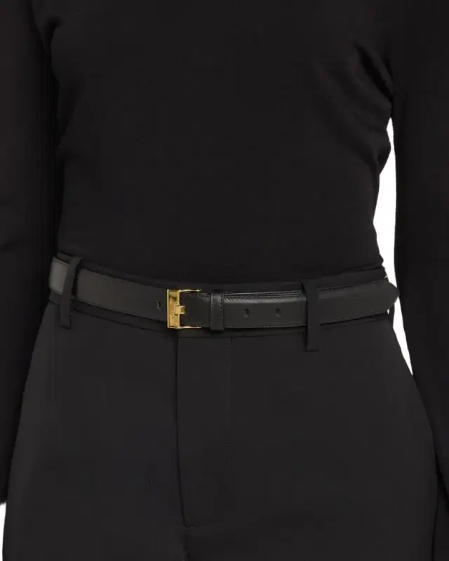 Bottega Veneta Leather Watch Belt