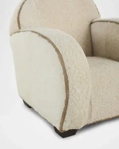 Old Hickory Tannery Haven Sheepskin Chair | Thumbnail 4