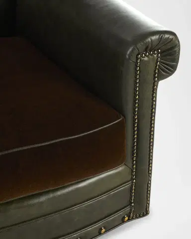 Old Hickory Tannery Elphie Leather Swivel Chair | Thumbnail 4 Old Hickory Tannery Elphie Leather Swivel Chair | Thumbnail 4