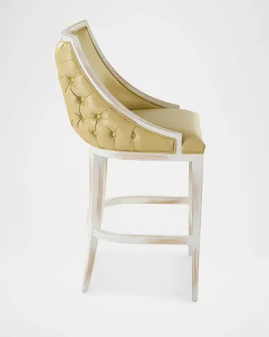 Old Hickory Tannery Kellie Tufted Leather 30" Bar Stool | Thumbnail 2