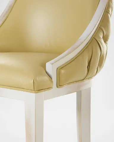 Old Hickory Tannery Kellie Tufted Leather 30" Bar Stool | Thumbnail 5
