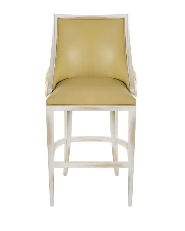 Old Hickory Tannery Kellie Tufted Leather 30" Bar Stool