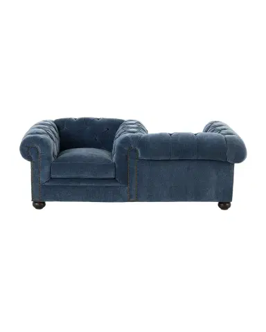 Old Hickory Tannery Anker Chesterfield Conversation Chair | Thumbnail 1 Old Hickory Tannery Anker Chesterfield Conversation Chair | Thumbnail 1