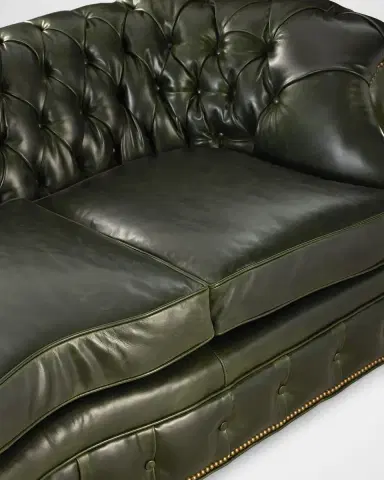 Old Hickory Tannery Julian Leather Club Sofa, 100" | Thumbnail 4 Old Hickory Tannery Julian Leather Club Sofa, 100" | Thumbnail 4