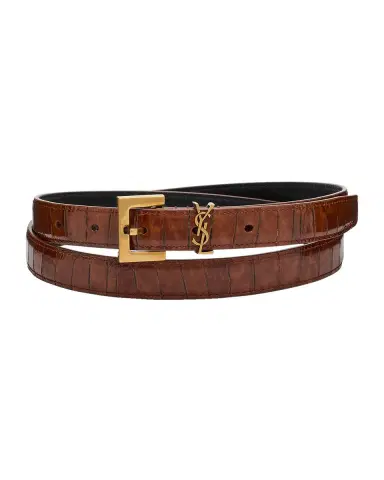 Saint Laurent YSL Shiny Leather Belt | Thumbnail 3