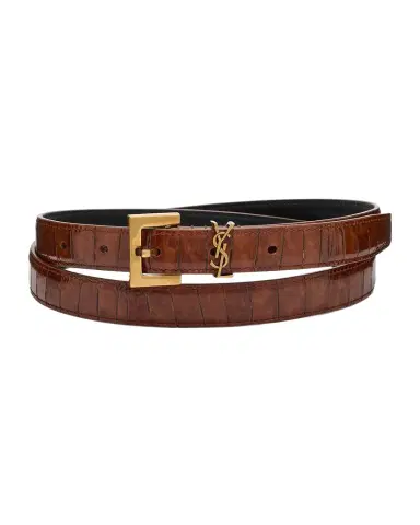 Saint Laurent YSL Shiny Leather Belt | Thumbnail 1