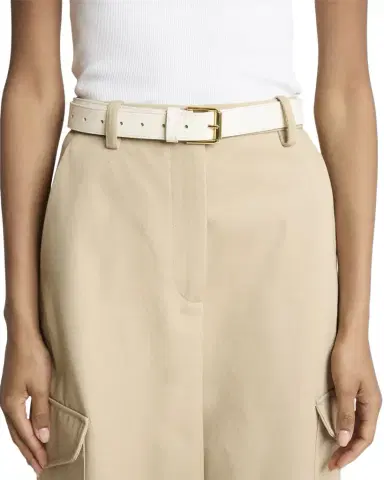 Givenchy Voyou Metal Buckle Leather Belt | Thumbnail 1 Givenchy Voyou Metal Buckle Leather Belt | Thumbnail 1