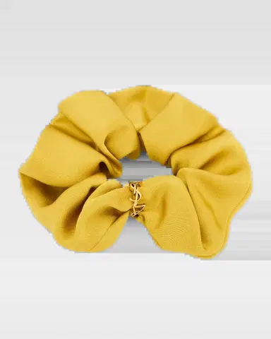 Saint Laurent Cassandre Silk Scrunchie | Thumbnail 2
