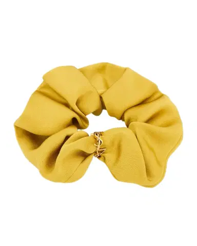 Saint Laurent Cassandre Silk Scrunchie | Thumbnail 1