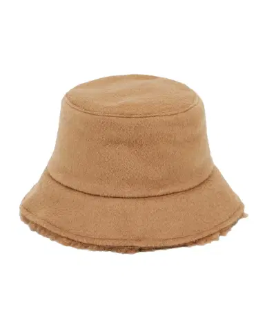 Max Mara Fiducia Reversible Camel & Teddy Cloche Hat | Thumbnail 2 Max Mara Fiducia Reversible Camel & Teddy Cloche Hat | Thumbnail 2