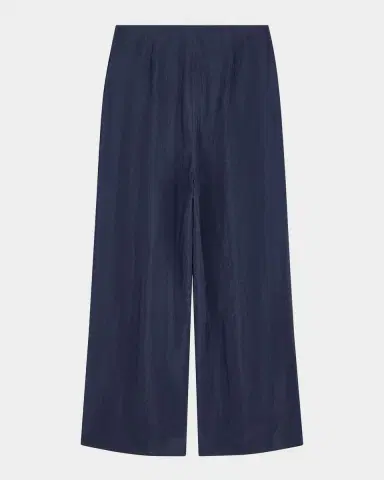 Emporio Armani Pleated Wide-Leg Crepon Trousers | Thumbnail 3 Emporio Armani Pleated Wide-Leg Crepon Trousers | Thumbnail 3