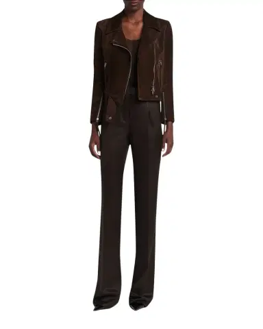 Tom Ford Suede Moto Jacket | Thumbnail 1 Tom Ford Suede Moto Jacket | Thumbnail 1