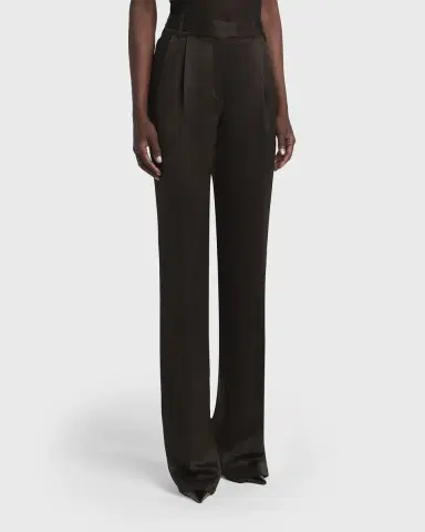 Tom Ford Sharp Grain De Poudre Straight-Leg Trousers | Thumbnail 3 Tom Ford Sharp Grain De Poudre Straight-Leg Trousers | Thumbnail 3