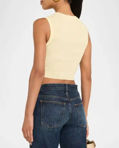 A.L.C. Lottie Button-Front Top | Thumbnail 2