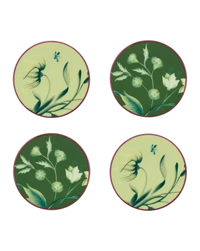 GINORI 1735 Florenza Acanto Coasters, Set of 4