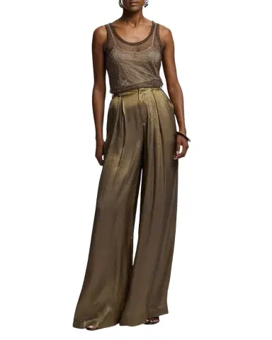 Ralph Lauren Collection Melony Embellished Mesh Tank Top | Thumbnail 1 Ralph Lauren Collection Melony Embellished Mesh Tank Top | Thumbnail 1