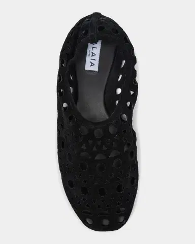 Alaïa Neo Vienne Suede Slippers | Thumbnail 3 Alaïa Neo Vienne Suede Slippers | Thumbnail 3