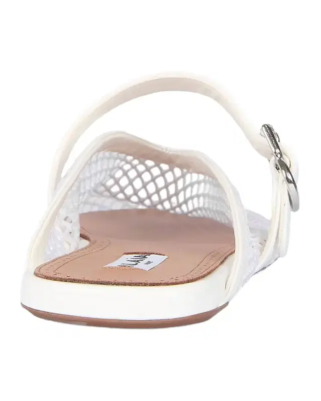 ALAÏA Mesh Mary Jane Ballerina Mules