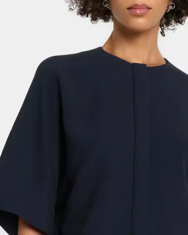Lafayette 148 New York Cropped Viscose-Silk Jacket | Thumbnail 4 Lafayette 148 New York Cropped Viscose-Silk Jacket | Thumbnail 4