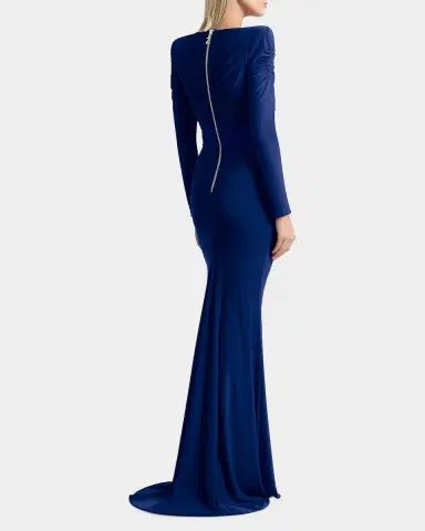 Zhivago The Bloom Gathered Jersey Gown | Thumbnail 2
