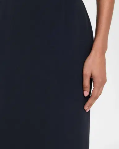 Lafayette 148 New York Straight Viscose-Silk Maxi Skirt | Thumbnail 4