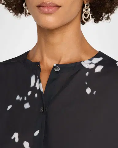 Theory Sleeveless Button-Front Top | Thumbnail 4