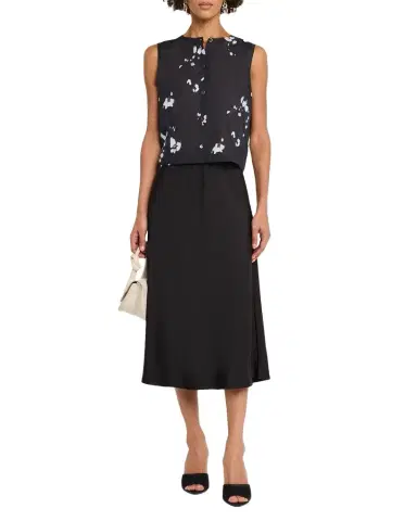 Theory Sleeveless Button-Front Top | Thumbnail 1
