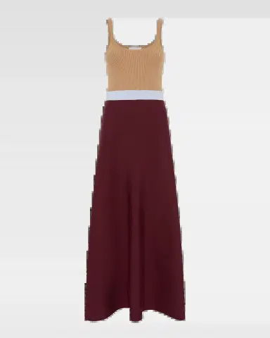 Gabriela Hearst Flaminius Sleeveless Colorblock Wool-Cashmere Knit Midi Dress | Thumbnail 2 Gabriela Hearst Flaminius Sleeveless Colorblock Wool-Cashmere Knit Midi Dress | Thumbnail 2