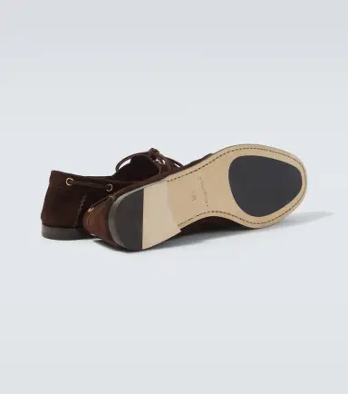 Tom Ford Theo suede boat shoes | Thumbnail 2