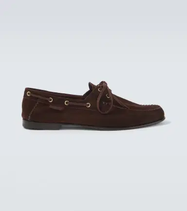Tom Ford Theo suede boat shoes | Thumbnail 5