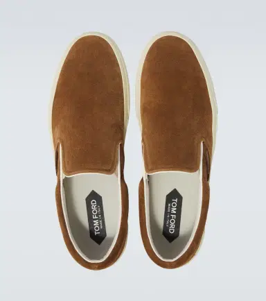 Tom Ford Jude suede slip-on sneakers | Thumbnail 4