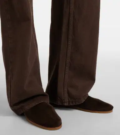 The Row Perrick suede ballet flats | Thumbnail 3