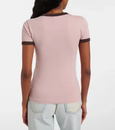 Chloe Chloé Printed cotton T-shirt | Thumbnail 4