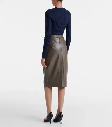 Stella McCartney Draped pencil skirt | Thumbnail 5 Stella McCartney Draped pencil skirt | Thumbnail 5