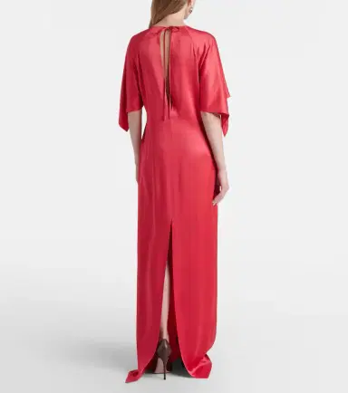 Stella McCartney Open-back satin gown | Thumbnail 2