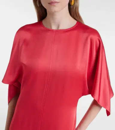 Stella McCartney Open-back satin gown | Thumbnail 3