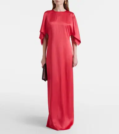 Stella McCartney Open-back satin gown | Thumbnail 5