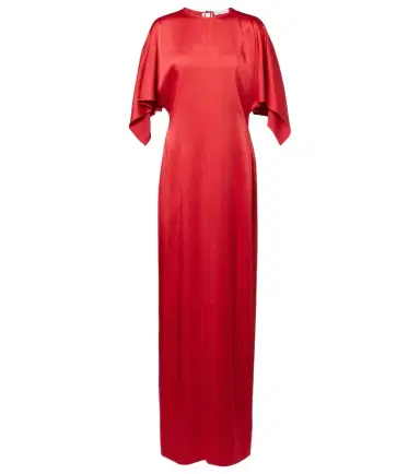 Stella McCartney Open-back satin gown | Thumbnail 1