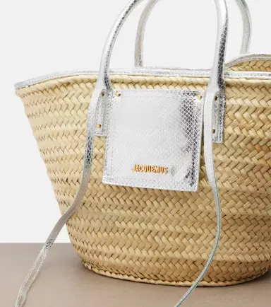 Jacquemus Soli Medium croc-effect raffia basket bag | Thumbnail 2 Jacquemus Soli Medium croc-effect raffia basket bag | Thumbnail 2