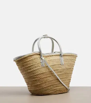 Jacquemus Soli Medium croc-effect raffia basket bag | Thumbnail 4 Jacquemus Soli Medium croc-effect raffia basket bag | Thumbnail 4