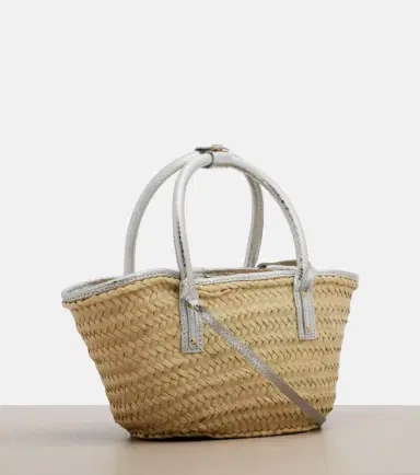 Jacquemus Soli Small croc-effect raffia basket bag | Thumbnail 4 Jacquemus Soli Small croc-effect raffia basket bag | Thumbnail 4