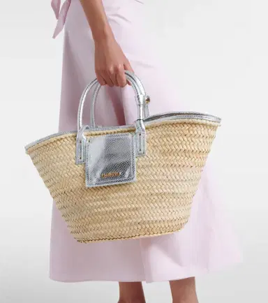 Jacquemus Soli Small croc-effect raffia basket bag | Thumbnail 5 Jacquemus Soli Small croc-effect raffia basket bag | Thumbnail 5